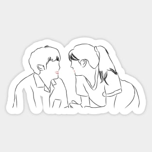 Moving Korean Drama Sticker